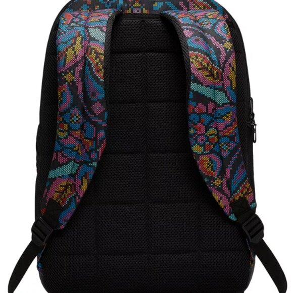 Nike Brasilia All Over Print Training Backpack Large Laptop Padded Bold Colorful - Picture 13 of 14